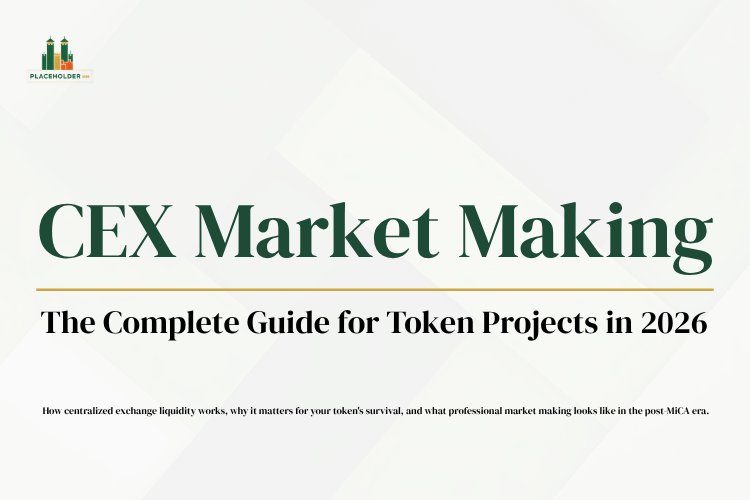 CEX Market Making 2026