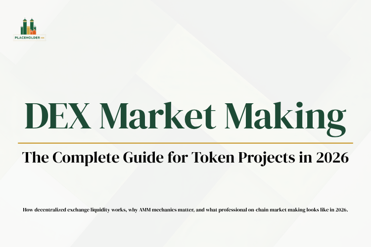 DEX Market Making 2026