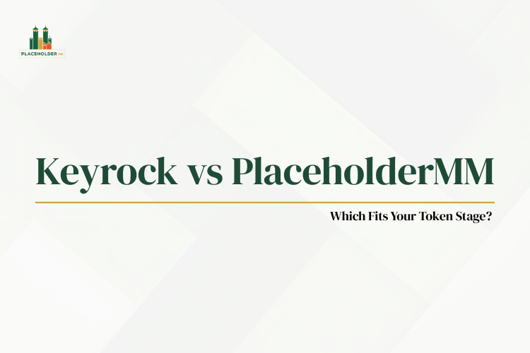 Keyrock vs PlaceholderMM market maker comparison