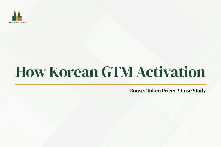 Korean GTM activation token price case study